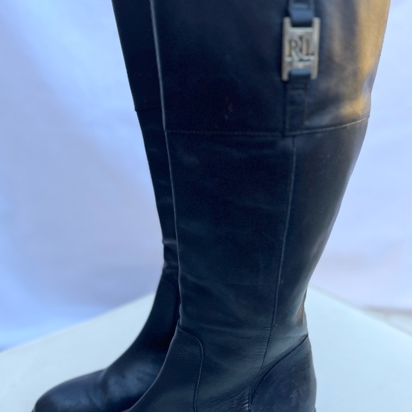 COPY - Ralph Lauren Jaden Equestrian riding leather boots size 7 - Picture 3 of 5
